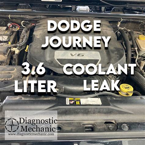 Dodge Journey With 3.6L Losing Coolant (Look HERE。